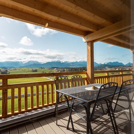 Apartmán Koenigsblick Poppler Hopferau Exteriér fotografie